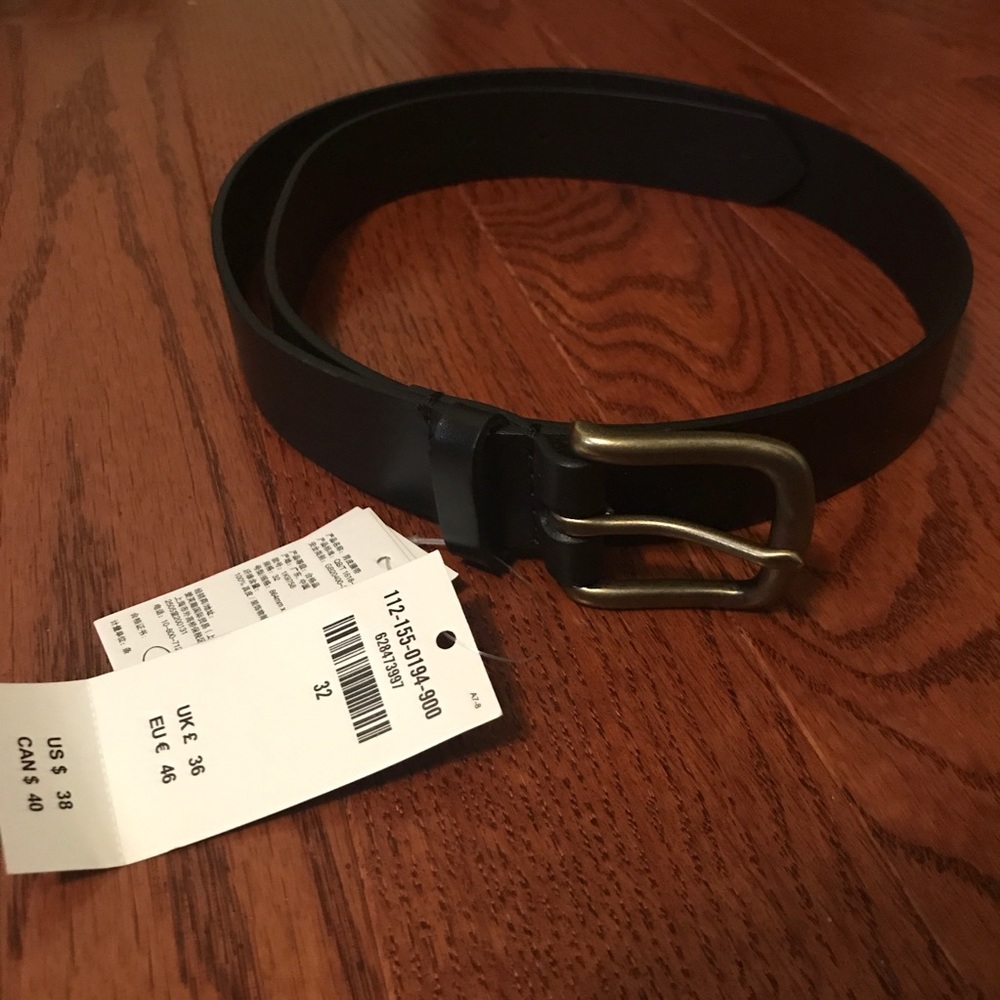 Black Abercrombie belt